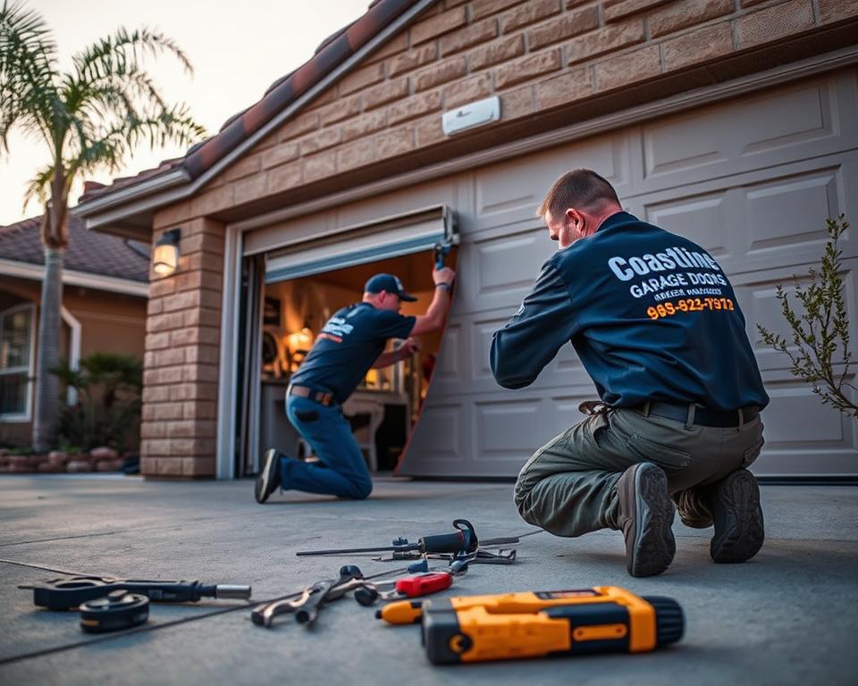 emergency garage door repair  Anaheim Hills CA